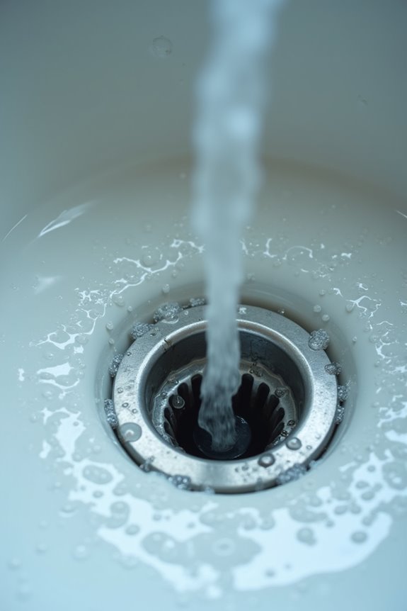 grease and debris clog drain