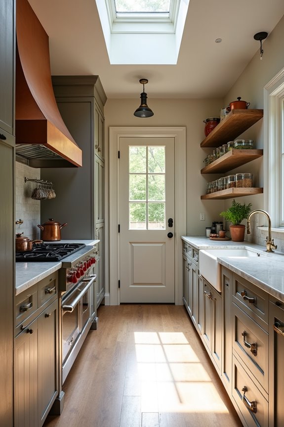 hidden scullery elegant butler s pantry
