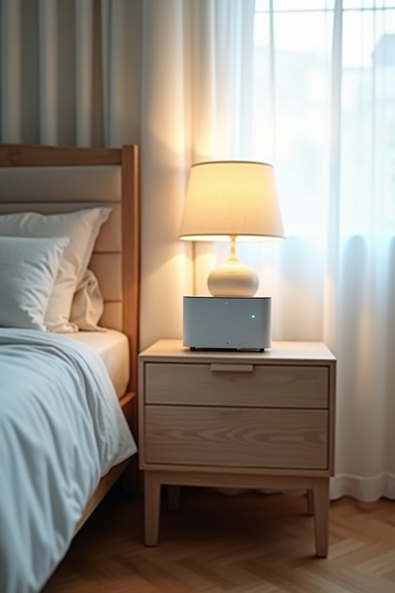 keep purifier away from electronics