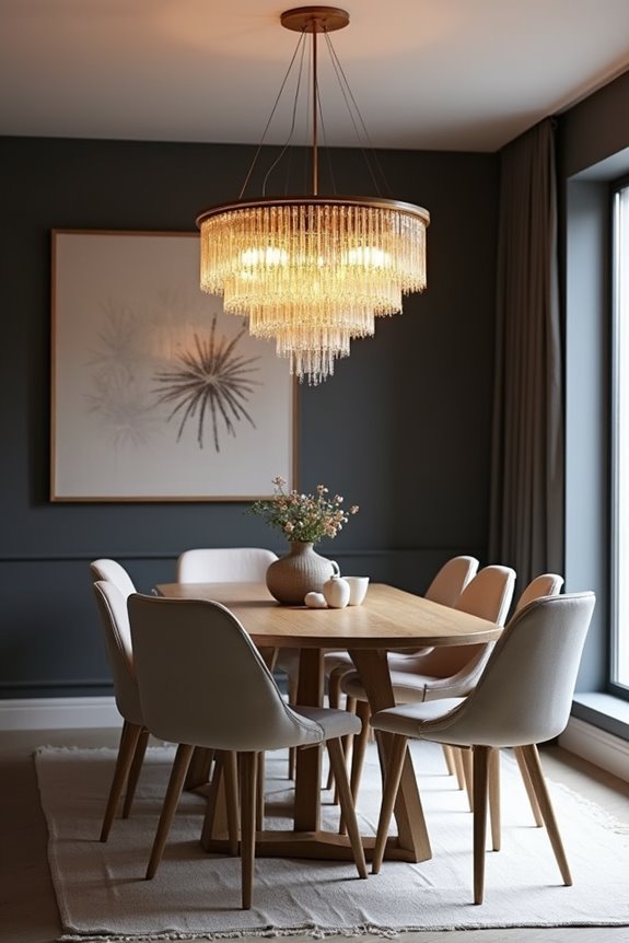 How to Choose the Right Chandelier Size for Your Dining Room 7 match d cor with lighting harmony