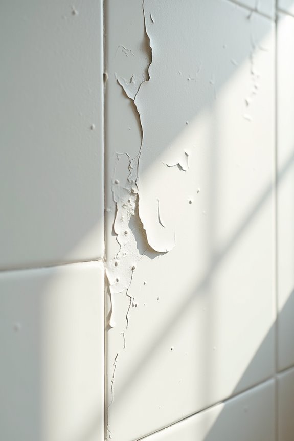 How to Use Exterior Paint Inside My Bathroom Safely 7 moisture caused peeling and repairs