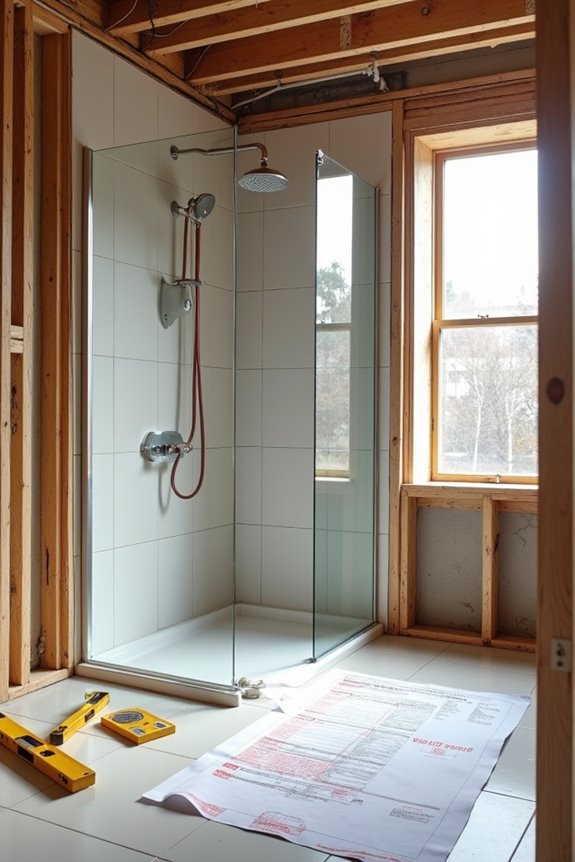 permits required for structural bathroom changes