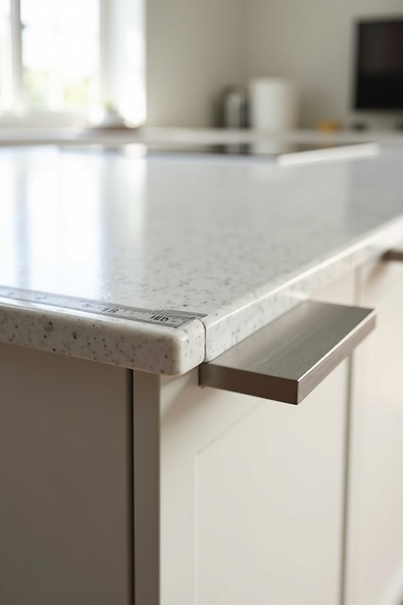 quartz engineered stone 12 overhang 12 15 requires reinforcement