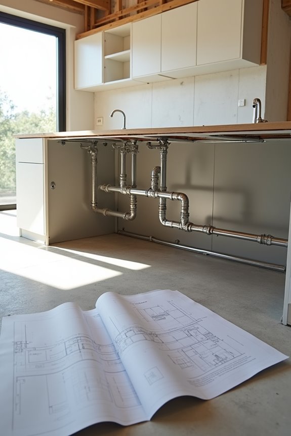 relocating utilities requires permits and inspections