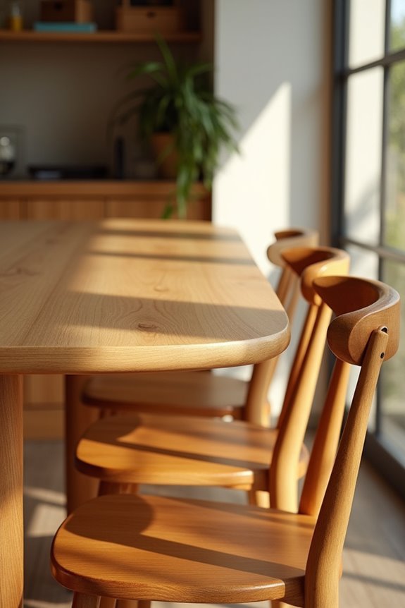 standard table height proper chair height