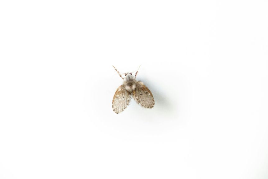 tiny black bathroom bugs identification questions