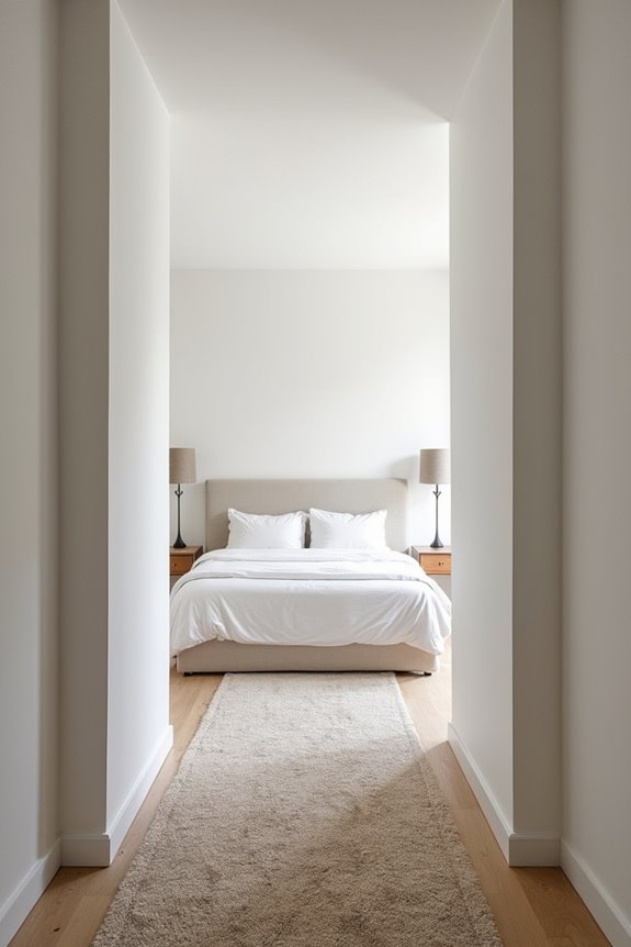 7 Tips on Where to Place a Rug in Your Bedroom 4 two runners flanking bed