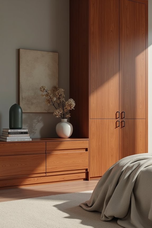 5 Colors That Go Perfectly With Cherry Wood Bedroom Furniture 3 warm greiges complement cherry wood